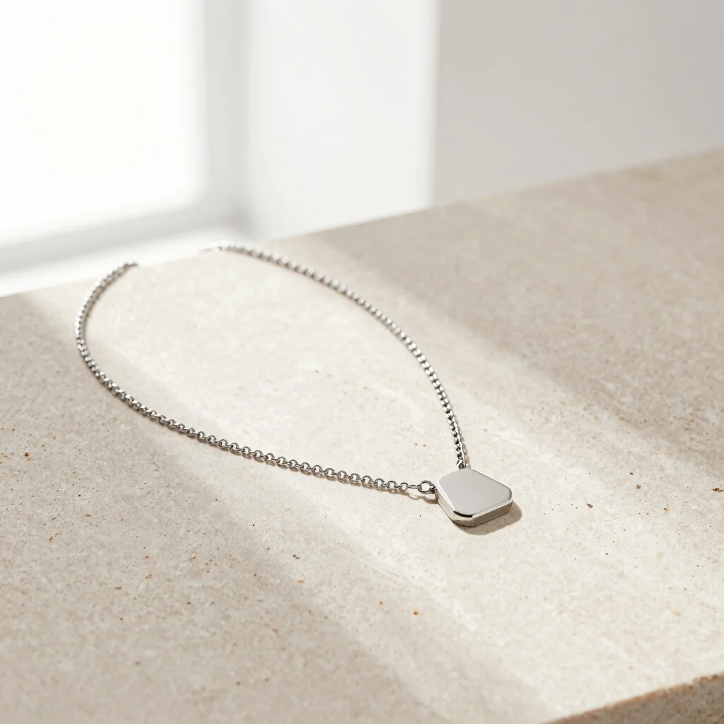 Collier Pendentif Épure