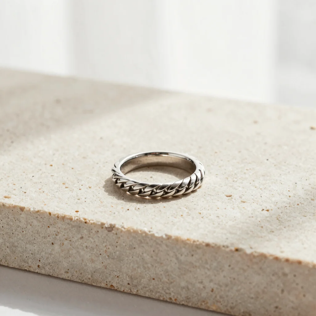 Bague Tressée Dune